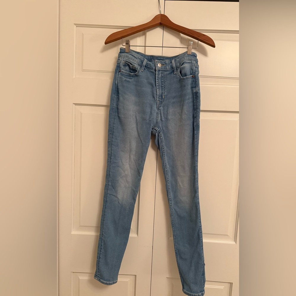 Old Navy Women's High Rise Light Blue Jeans